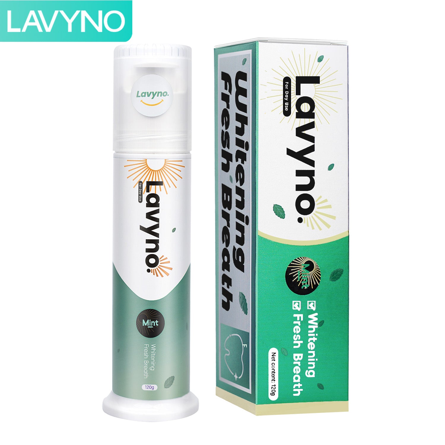 Lavyno Lavender Toothpaste, Relieves Sensitivity, Repairs Gums, Strengthens Enamel, Reduces Gum Inflammation, Free of Fluoride, Oral Health – 120g Elegant Hard-Shell Cylindrical Tube (Moisture-Proof)